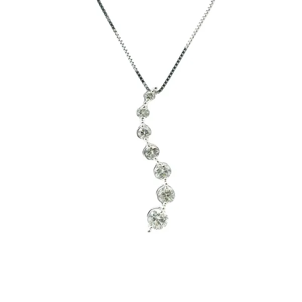 Estate 14KW 0.50CTW Journey Pendant Kiefer Jewelers Lutz, FL