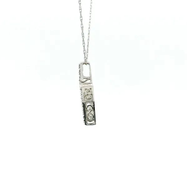 Estate 10KW Diamond Star Pendant Image 4 Kiefer Jewelers Lutz, FL