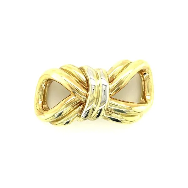 Estate 14K Two-Tone Slide Pendant Kiefer Jewelers Lutz, FL