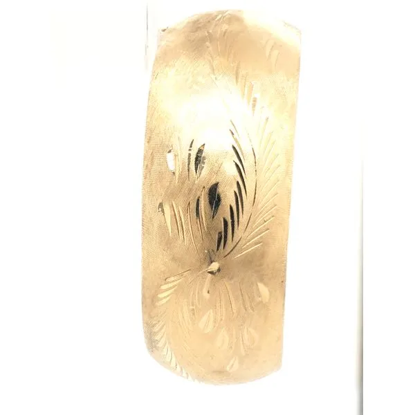 14K Estate Engraved Bangle Kiefer Jewelers Lutz, FL