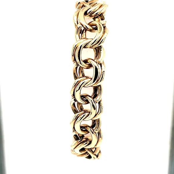 Estate Heavy 14K Charm Bracelet Image 2 Kiefer Jewelers Lutz, FL