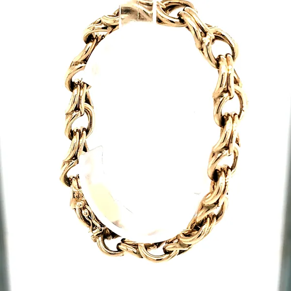Estate Heavy 14K Charm Bracelet Image 3 Kiefer Jewelers Lutz, FL