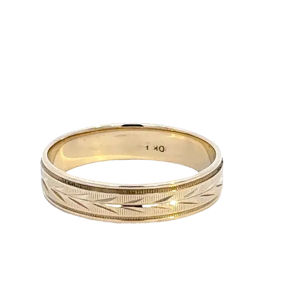 Estate 10K Chevron Ring Image 4 Kiefer Jewelers Lutz, FL