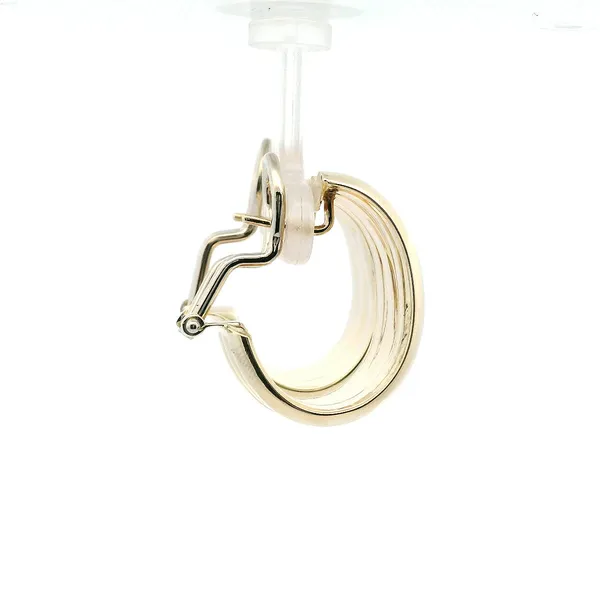 Estate 14KY Huggie Earrings Image 3 Kiefer Jewelers Lutz, FL