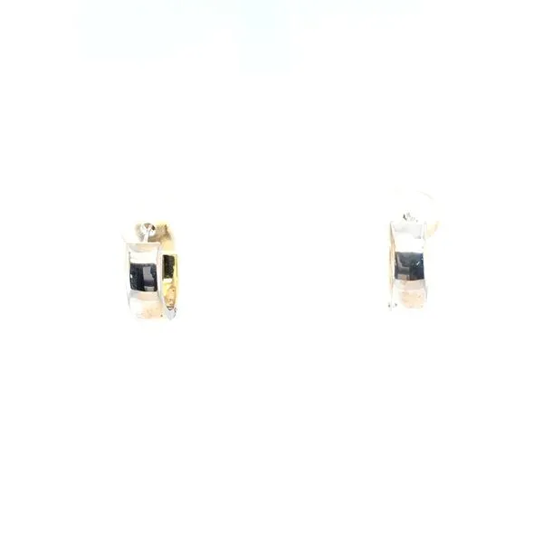18KTT Estate Huggies Earrings Kiefer Jewelers Lutz, FL