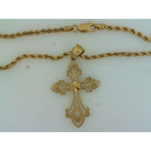 Estate Gold Cross Kiefer Jewelers Lutz, FL