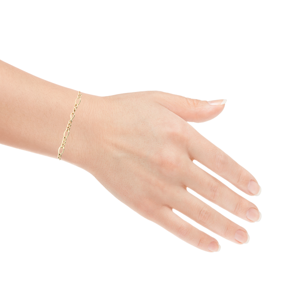 Estate 14KY Modified Figaro Bracelet Image 2 Kiefer Jewelers Lutz, FL