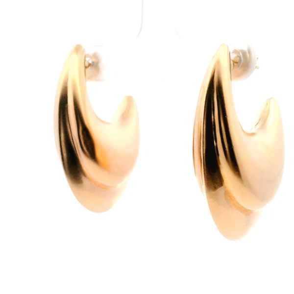 Estate 14KY Bold Gold Earrings Image 3 Kiefer Jewelers Lutz, FL