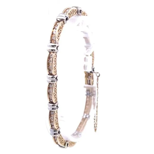 Estate 14K Diamond Tennis Bracelet Kiefer Jewelers Lutz, FL