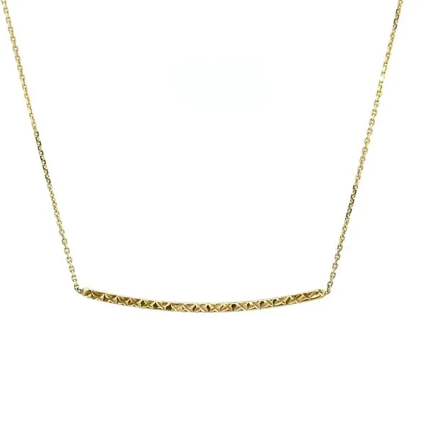 Estate 14KY D/C Bar Necklace Kiefer Jewelers Lutz, FL