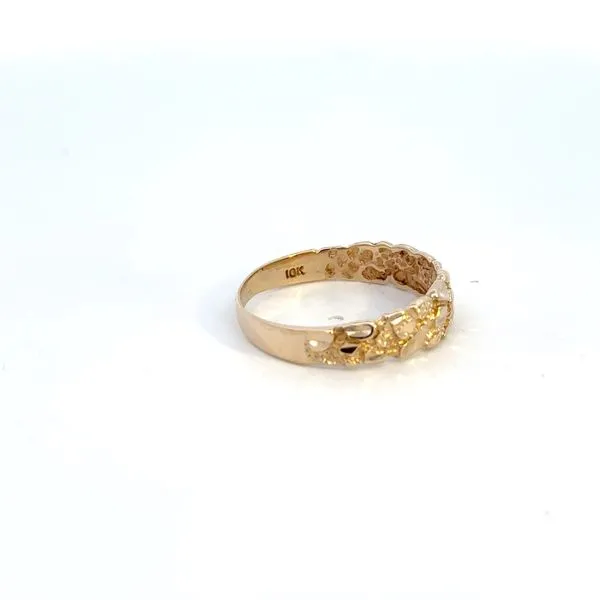 Estate 10KY Nugget Style Ring Image 2 Kiefer Jewelers Lutz, FL