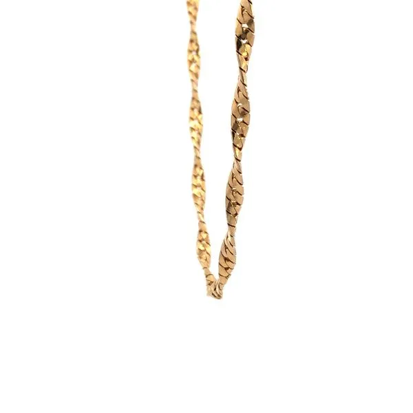 Estate 14KY Twisted Herringbone Chain Image 4 Kiefer Jewelers Lutz, FL