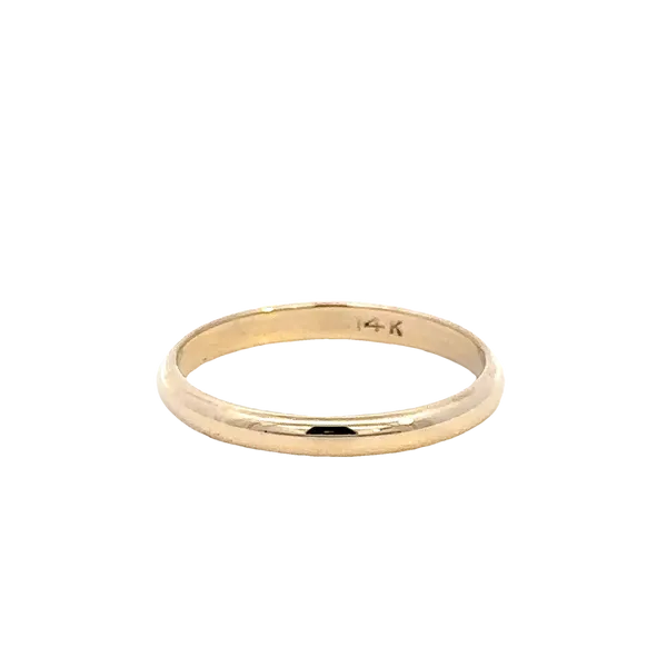 Estate 14K 2.4mm Plain Ring Image 3 Kiefer Jewelers Lutz, FL