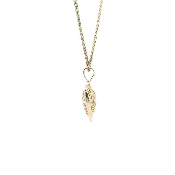 Estate 14KY Filigree Heart Pendant Image 4 Kiefer Jewelers Lutz, FL