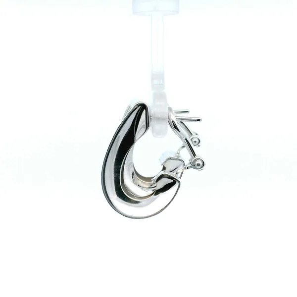 Estate 14KWY Huggie Earrings Image 4 Kiefer Jewelers Lutz, FL