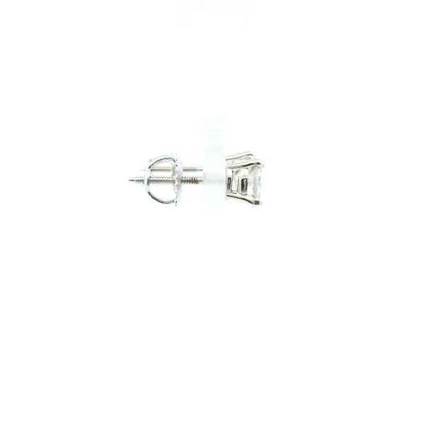 Estate 14KW 1.40CTW Diamond Stud Earrings Image 3 Kiefer Jewelers Lutz, FL