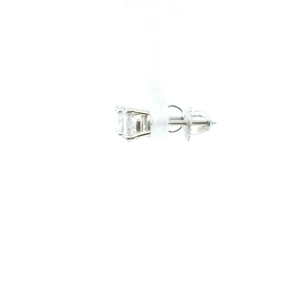 Estate 14KW 1.40CTW Diamond Stud Earrings Image 4 Kiefer Jewelers Lutz, FL