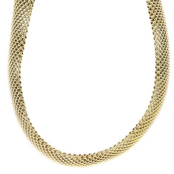 Estate 14KY 17\ Mesh Fashion Necklace