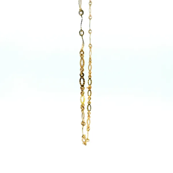 Estate 22KY Fancy Link Chain Image 3 Kiefer Jewelers Lutz, FL