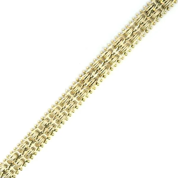 Estate 14KY Fancy Link Bracelet Kiefer Jewelers Lutz, FL