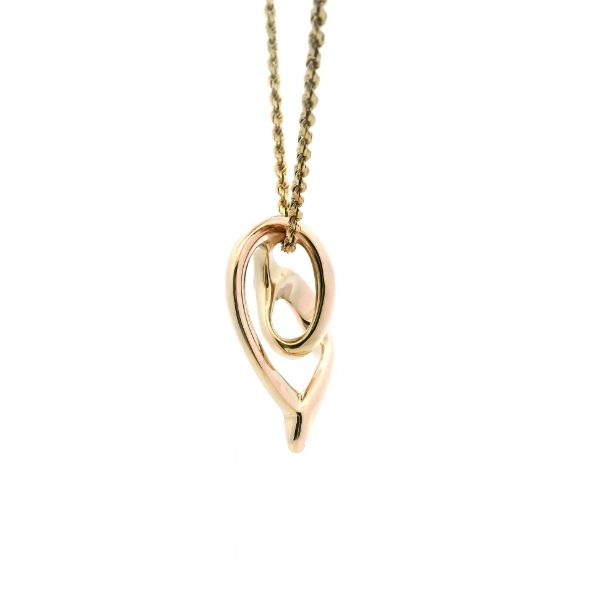 Estate 14KY Heart Slide Pendant Image 3 Kiefer Jewelers Lutz, FL