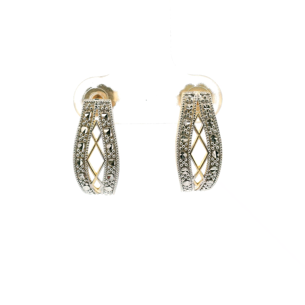 Estate 14KYW Diamond Cut Fashion Earrings Kiefer Jewelers Lutz, FL