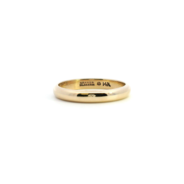 Estate 14KY 3MM Wedding Band Image 3 Kiefer Jewelers Lutz, FL