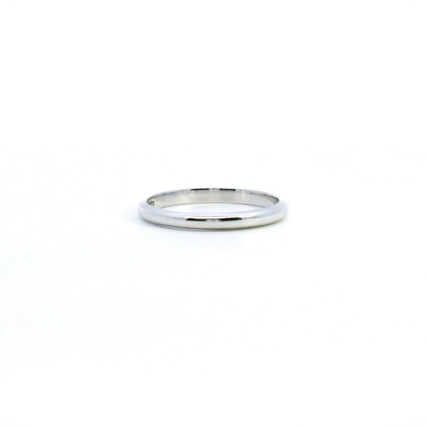 Estate 18KW 2MM Wedding Band Image 3 Kiefer Jewelers Lutz, FL