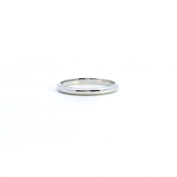 Estate 18KW 2MM Wedding Band Image 4 Kiefer Jewelers Lutz, FL