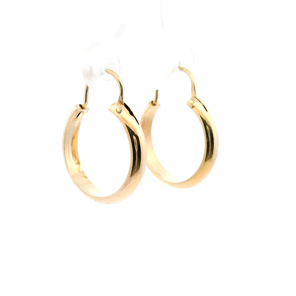 Estate 14KY 18MM Hoop Earrings Kiefer Jewelers Lutz, FL