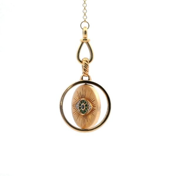 Estate 18KY Evil Eye/Snake Medallion by David Yurman Kiefer Jewelers Lutz, FL