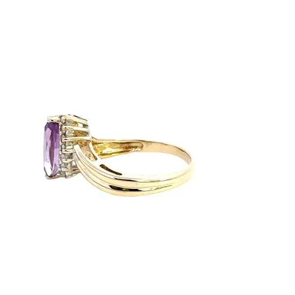 Estate 10K Amethyst Ring Image 4 Kiefer Jewelers Lutz, FL