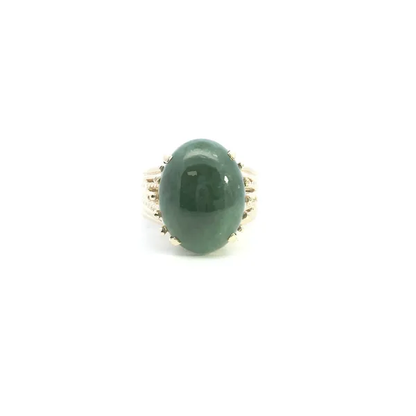 Estate 14KY Jade Fashion Ring Kiefer Jewelers Lutz, FL