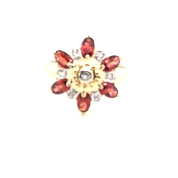 14K Estate Garnet Ring Kiefer Jewelers Lutz, FL
