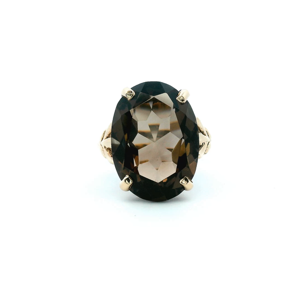 Estate 14KY Smokey Quartz Fashion Ring Kiefer Jewelers Lutz, FL