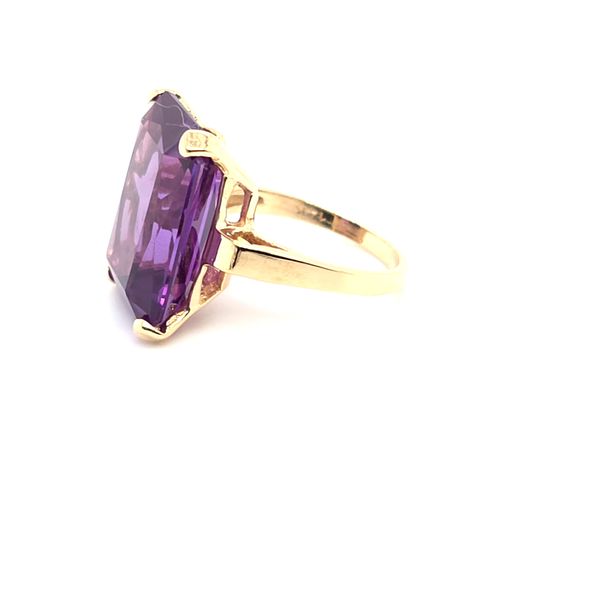 14K Estate Amethyst Ring Image 3 Kiefer Jewelers Lutz, FL