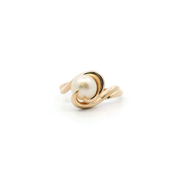 Estate 14KY Pearl Swirl Ring Kiefer Jewelers Lutz, FL