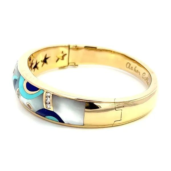 Estate 14KY Bangle Bracelet Image 3 Kiefer Jewelers Lutz, FL