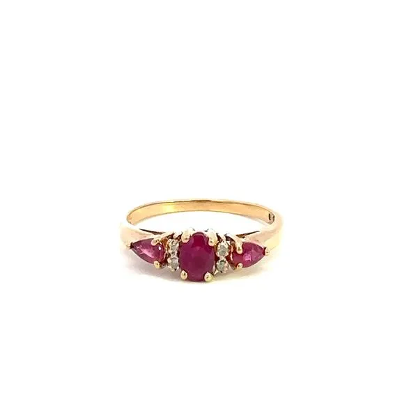 Estate 14K Ruby Fahion Ring Kiefer Jewelers Lutz, FL