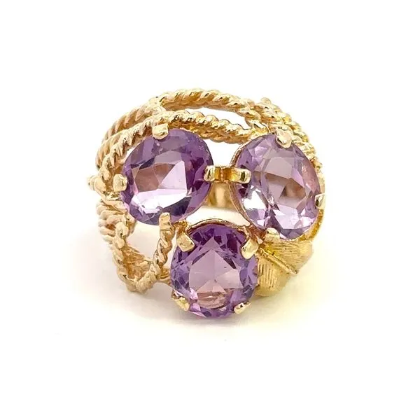 Estate 14KY Amethyst Ring Kiefer Jewelers Lutz, FL