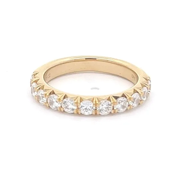 14k yellow gold natural diamond band Lake Saint Louis Jewelers Lake Saint Louis, MO
