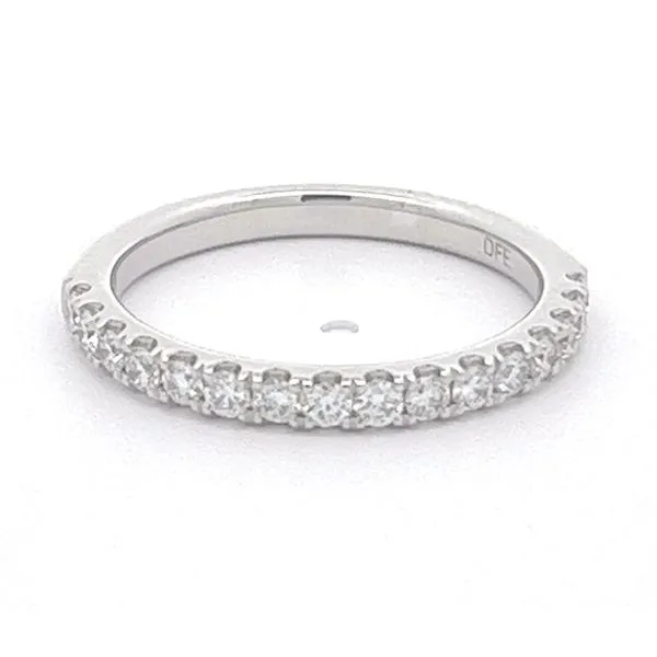 14k white gold natural diamond band Lake Saint Louis Jewelers Lake Saint Louis, MO