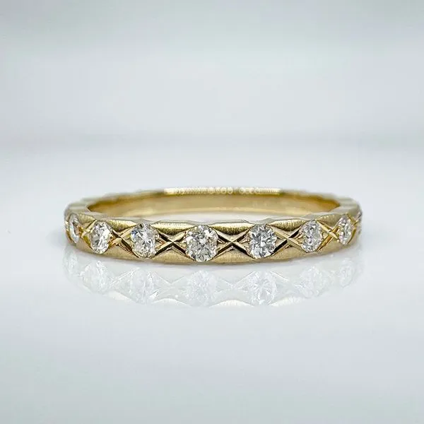 10K white gold natural diamond ring Lake Saint Louis Jewelers Lake Saint Louis, MO