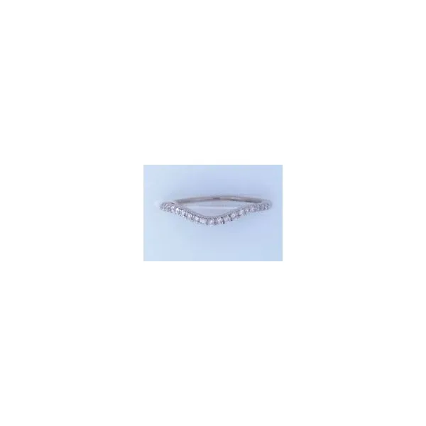 14K white gold natural diamond conture band Lake Saint Louis Jewelers Lake Saint Louis, MO