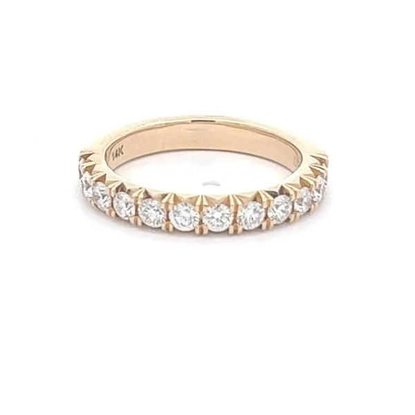 14k yellow gold natural diamond band Lake Saint Louis Jewelers Lake Saint Louis, MO