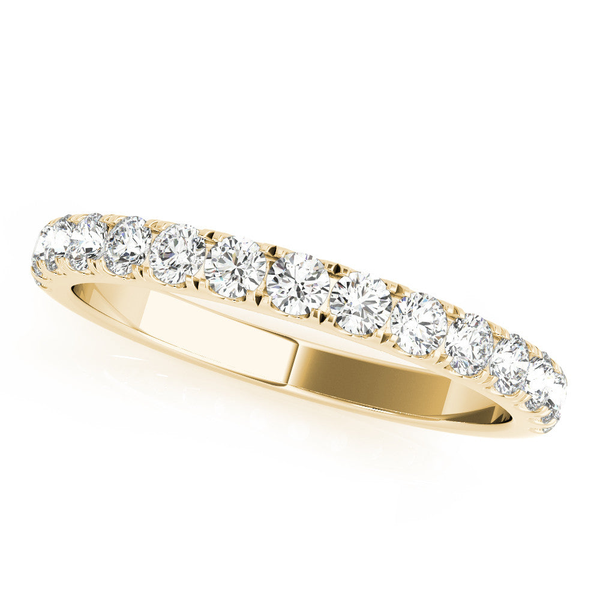 14k yellow gold natural diamond band 0.25cttw Lake Saint Louis Jewelers Lake Saint Louis, MO