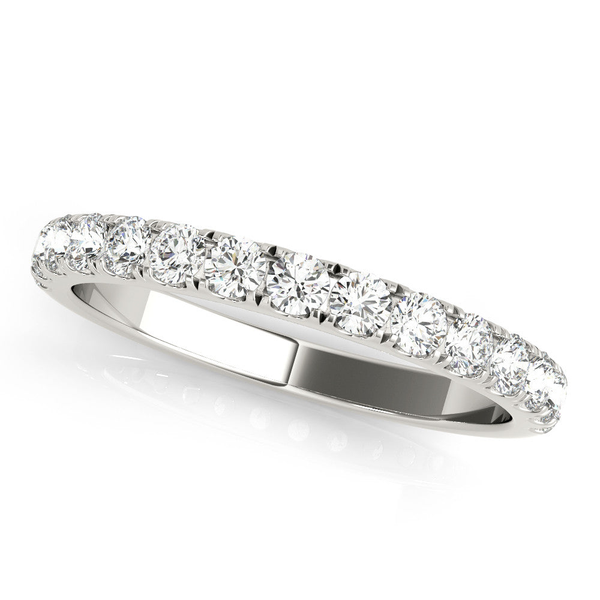 14k white gold natural diamond band 1.00cttw Lake Saint Louis Jewelers Lake Saint Louis, MO