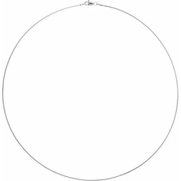 14k white gold wheat chain Lake Saint Louis Jewelers Lake Saint Louis, MO