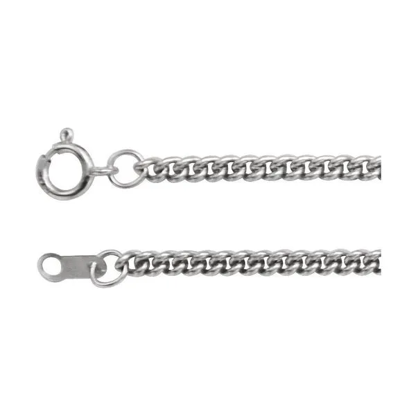 Sterling silver curb chain Lake Saint Louis Jewelers Lake Saint Louis, MO