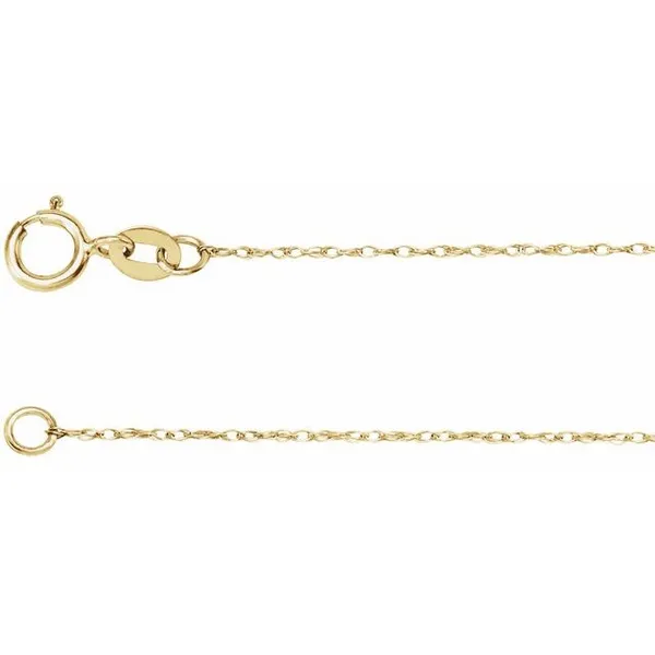 14k yellow gold rope chain Lake Saint Louis Jewelers Lake Saint Louis, MO